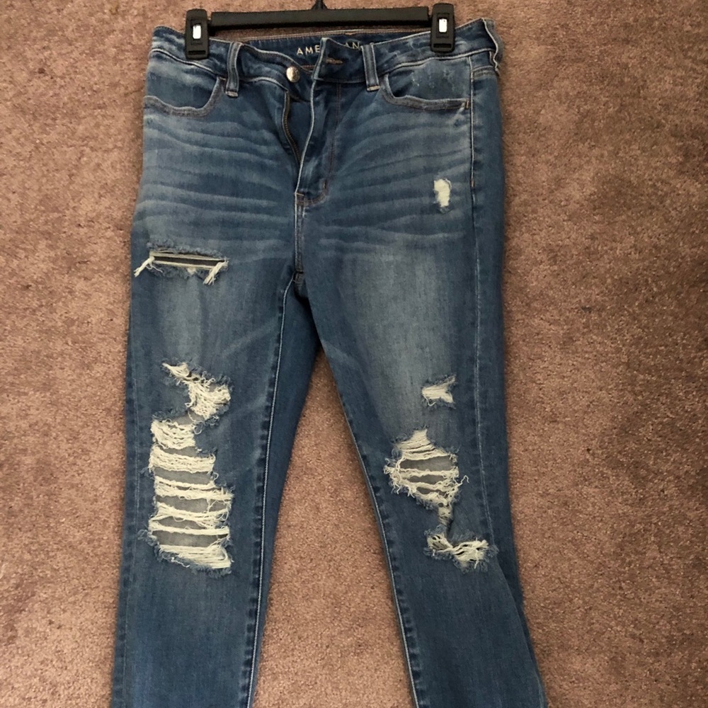 Medium wash jeans